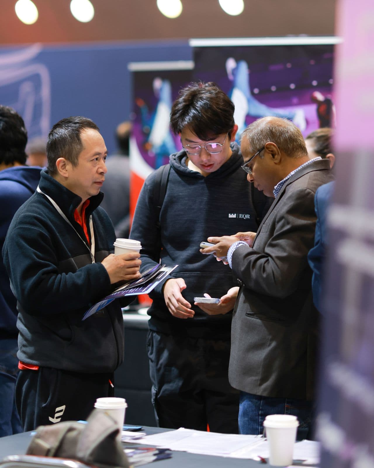 Global AI Pitch Summit main stage with keynote speakers in Santa Clara Silicon Valley by JY Studio