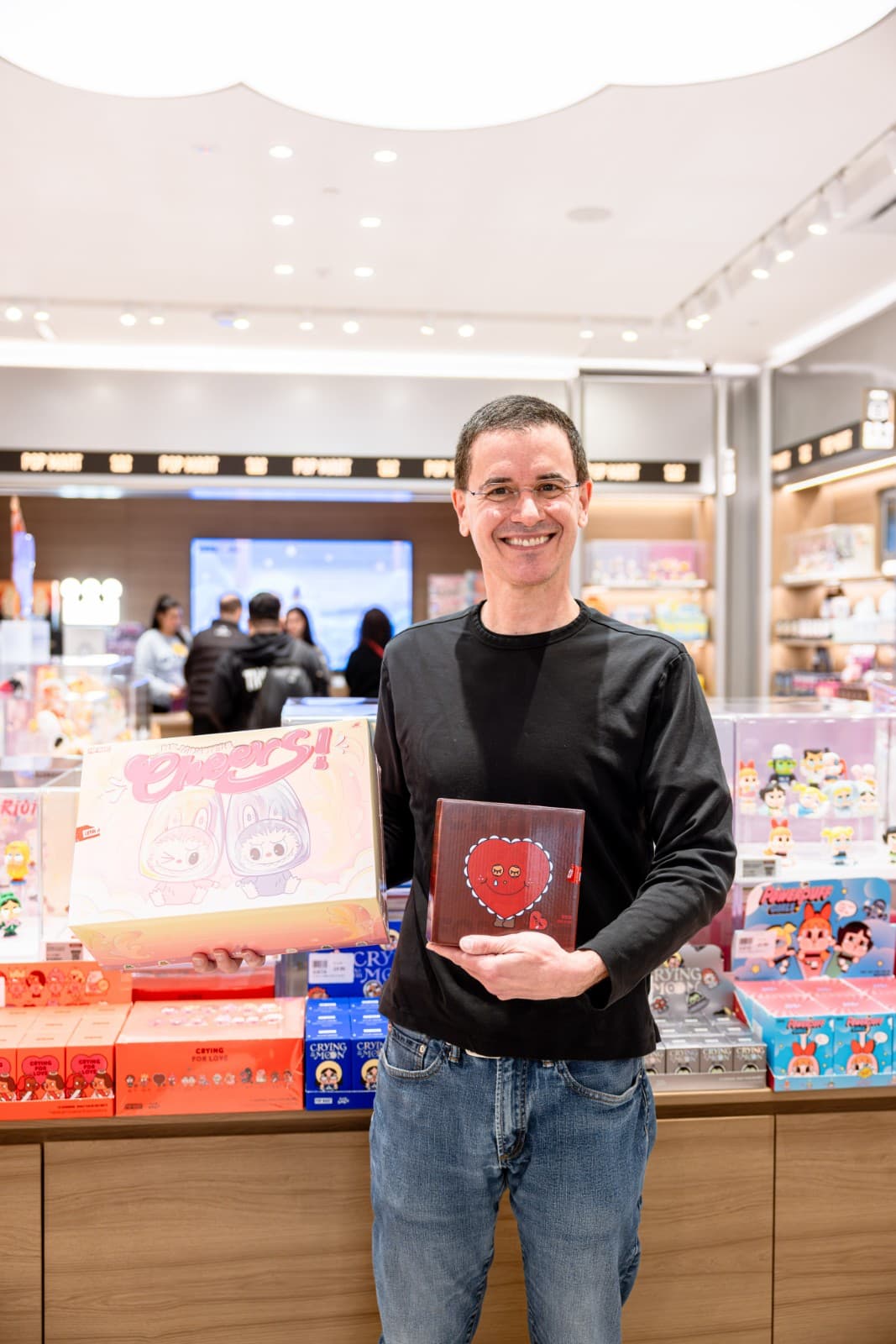 Pop Mart Hillsdale Mall store interior design and layout at grand opening San Mateo by JY Studio