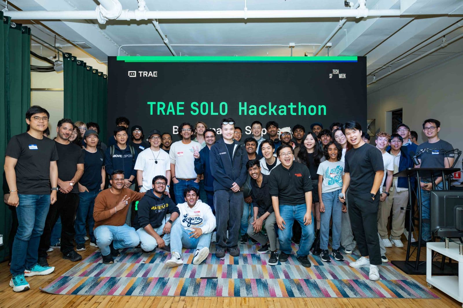 TRAE Hackathon event photography in San Francisco Bay Area by JY Studio